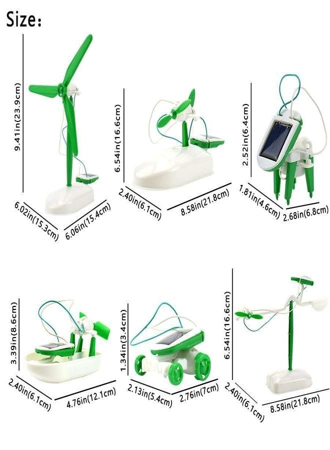 YUIOP - 6 in 1 Solar Kit - Build Solar Powered 6 Different Models - Educational Robotics - Image 2
